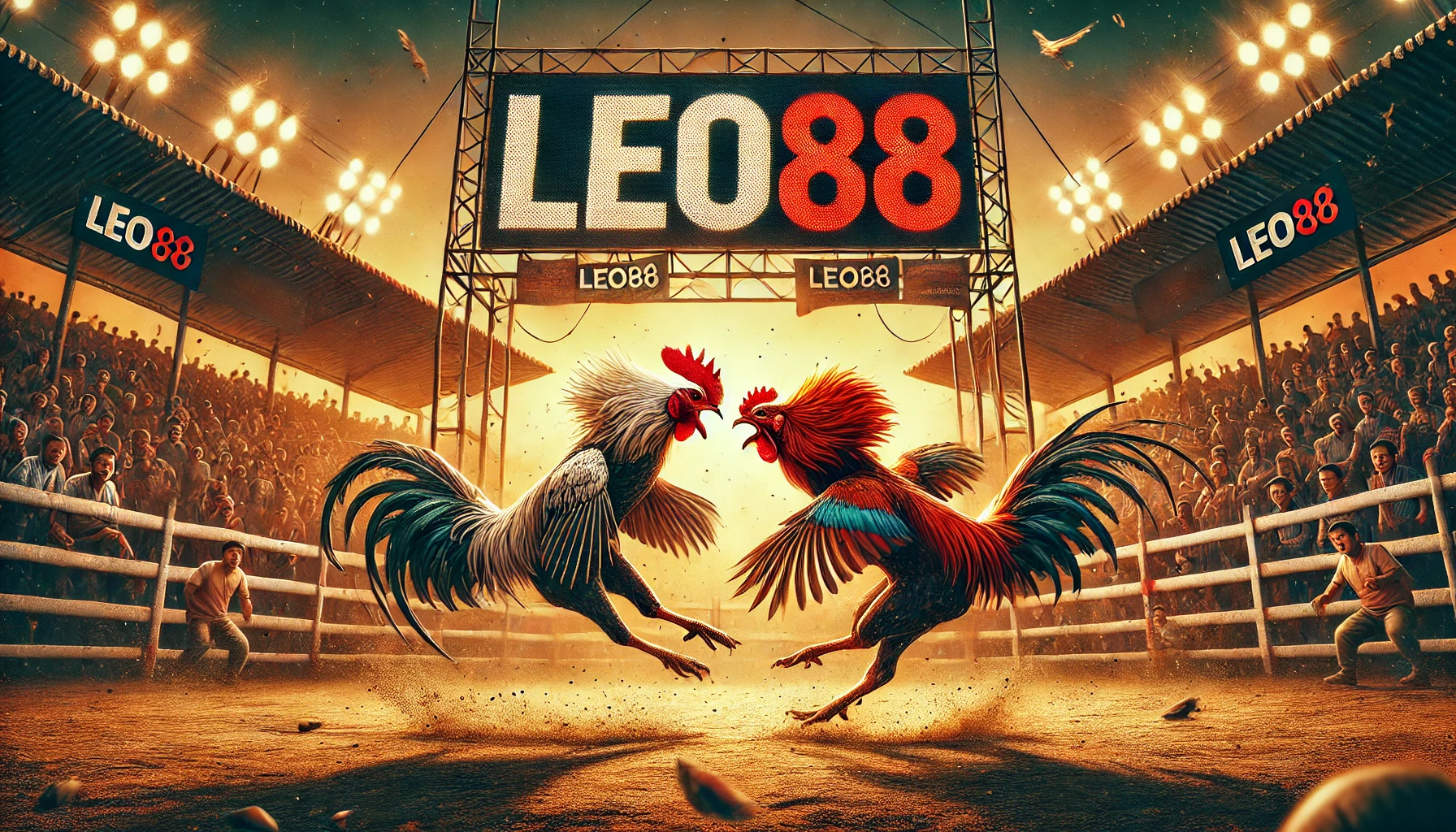 แทงไก่ชนออนไลน์กับ LEO88 บริการครบวงจร ตลอด 24 ชั่วโมง