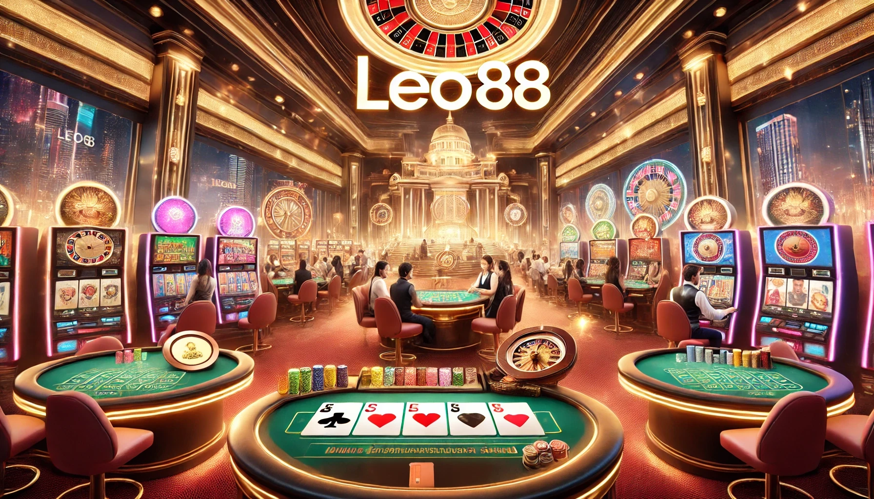 คาสิโนออนไลน์ Leo88 แพลตฟอร์มการพนันยุคใหม่