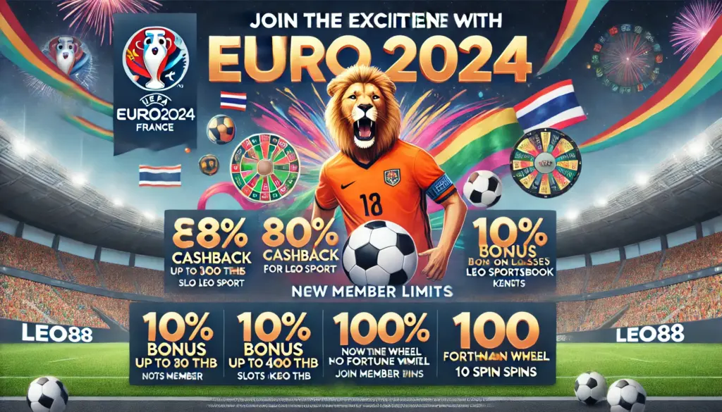 โปรโมชั่นต้อนรับยูโร โบนัส 100% สำหรับ BTI และ Leo Sportsbook