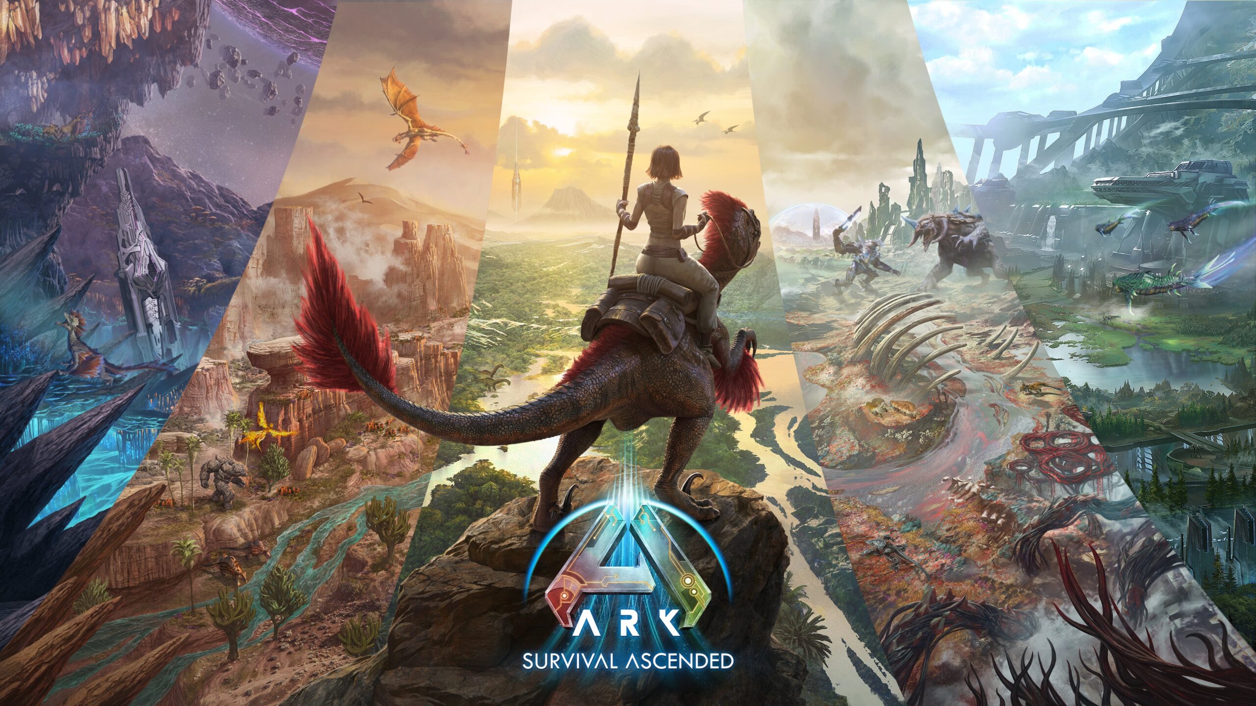 รีวิวเกมPC ARK Survival Ascended - สำรวจแผนที่ขยายใหม่ฟรีและ DLC สิ่งมีชีวิตแฟนตาซี