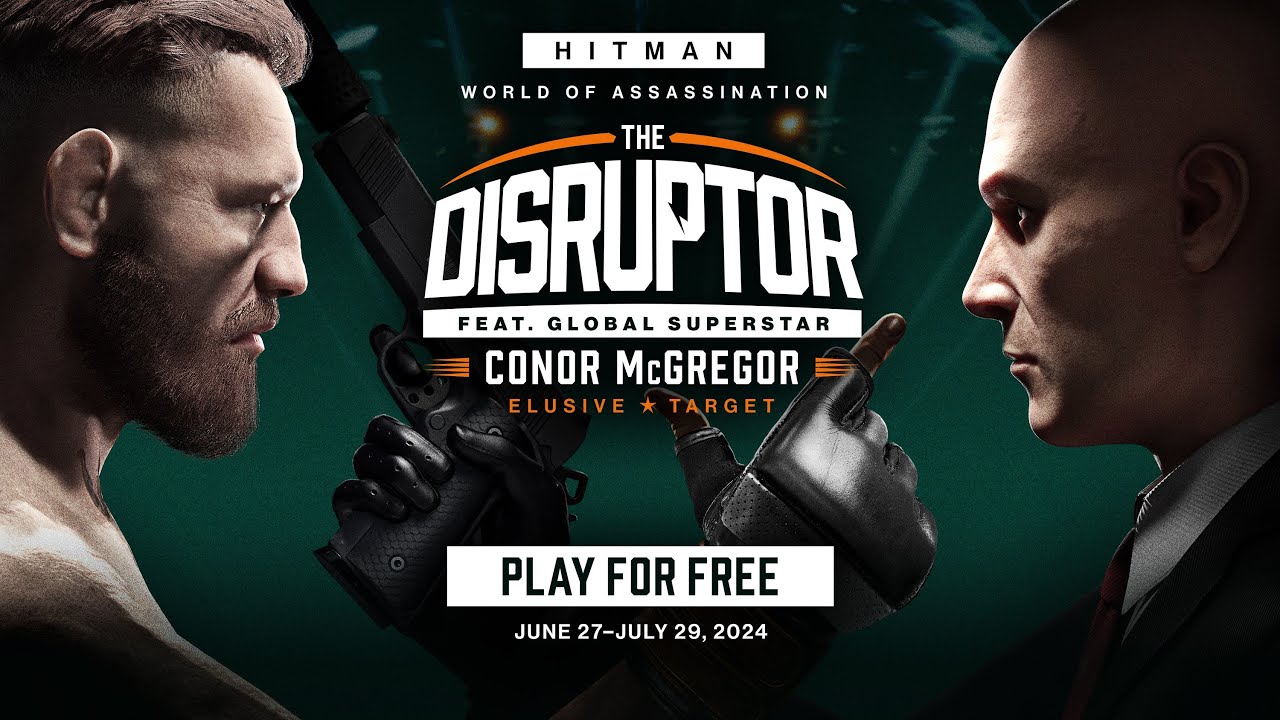 รีวิวเกมHITMAN เปิดตัวเป้าหมายใหม่ Conor McGregor ในซีซั่น The Disruptor